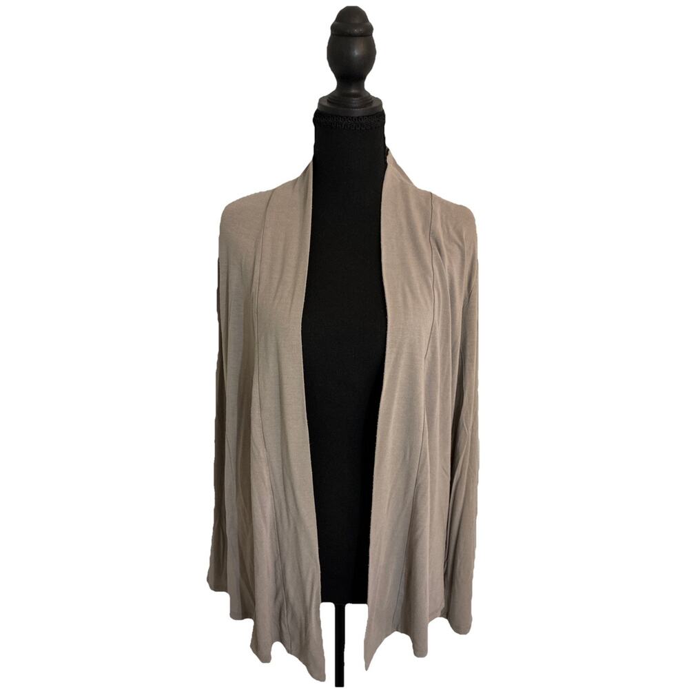 INC International Concepts Women's M Open Front Cardigan Lightweight Long Sleeve